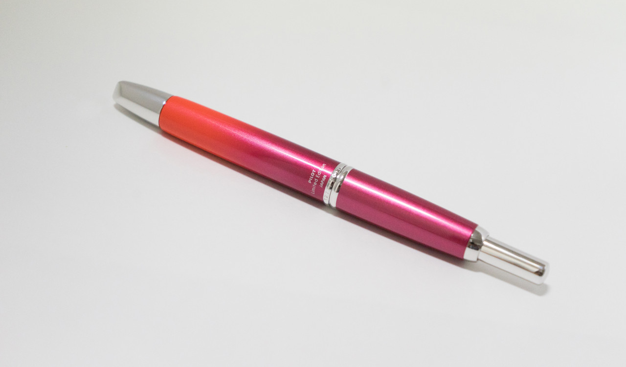 パイロット キャップレス万年筆 2017年限定 クリムゾンサンライズ 細字